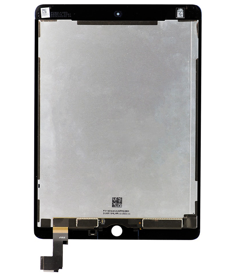 LCD Assembly With Digitizer Compatible For iPad Air 2 (Sleep / Wake Sensor Flex Pre-Installed) (Aftermarket) (Black)
