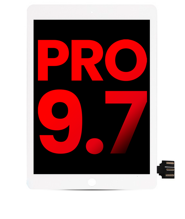 LCD Assembly With Digitizer Compatible For iPad Pro 9.7 (Aftermarket) (White)
