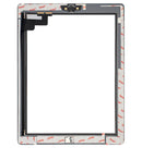 Digitizer Compatible For iPad 2 (Home Button Pre-Installed) (Aftermarket Plus) (White)