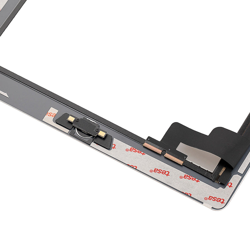 Digitizer Compatible For iPad 2 (Home Button Pre-Installed) (Aftermarket Plus) (White)