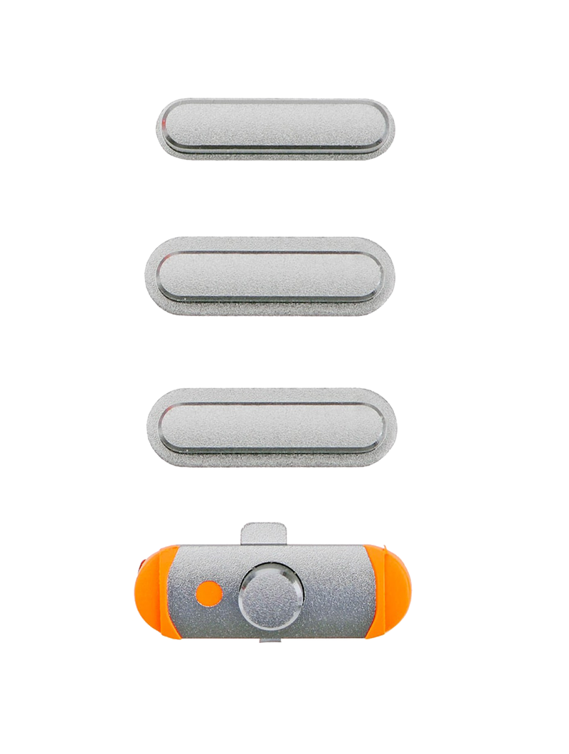 Hard Buttons Compatible For iPad Mini 1 (Power:Volume: & mute) (White)