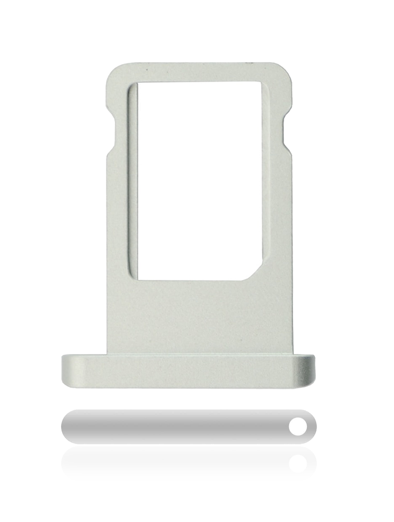 Sim Card Tray Compatible For iPad Mini 1 / iPad Mini 2 / iPad Mini 3 / iPad Air 1 / iPad 5 (2017) (Silver)