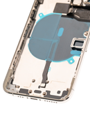 Back Housing W/ Small Components Pre-Installed Compatible For iPhone 11 Pro (Silver)