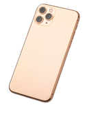 Back Housing W/ Small Components Pre-Installed Compatible For iPhone 11 Pro (Matte Gold)