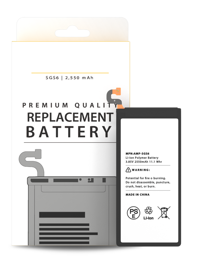 Replacement Battery Compatible For Samsung Galaxy S6