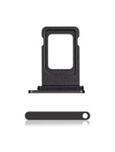 Single Sim Card Tray Compatible For iPhone 11 (Black)