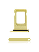 Single Sim Card Tray Compatible For iPhone 11 (Yellow)