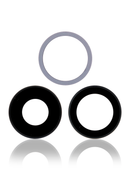 Back Camera Lens With Bracket Compatible For iPhone 11 (Purple) (Real Sapphire / Premium)