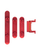 Hard Buttons (Power/Volume/Switch) Compatible For iPhone 11 (Red)