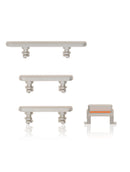 Hard Buttons (Power/Volume/Switch) Compatible For iPhone 11 (White)