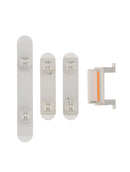 Hard Buttons (Power/Volume/Switch) Compatible For iPhone 11 (White)