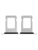 Sim Card Tray Compatible For iPhone 11 Pro / iPhone 11 Pro Max (Silver)