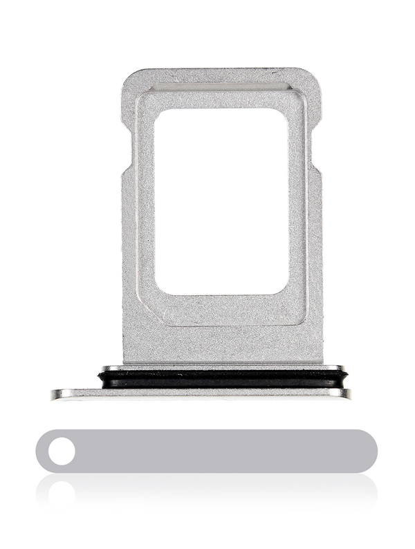 Sim Card Tray Compatible For iPhone 11 Pro / iPhone 11 Pro Max (Silver)