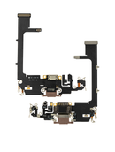 Charging Port Flex Cable with Board Compatible for iPhone 11 Pro Max (Gold)
