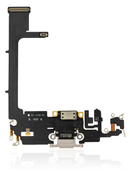 Charging Port Flex Cable with Board Compatible for iPhone 11 Pro (Silver)
