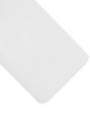 Back Glass Compatible For iPhone XS Max (No Logo / Large Camera Hole) (Silver)