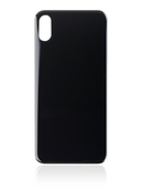 Back Glass Compatible For iPhone XS Max (No Logo / Large Camera Hole) (Space Grey)