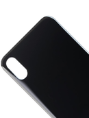 Back Glass Compatible For iPhone XS Max (No Logo / Large Camera Hole) (Space Grey)