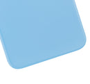 Back Glass Compatible For iPhone XR (No Logo / Large Camera Hole) (Blue)