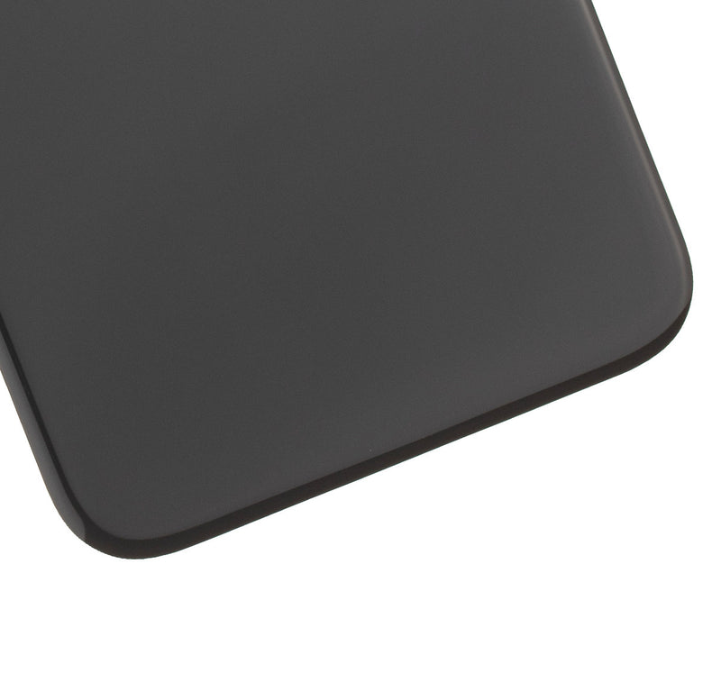 Back Glass Compatible For iPhone XR (No Logo / Large Camera Hole) (Space Grey)