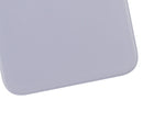 Back Glass Compatible For iPhone 11 (No Logo / Large Camera Hole) (Purple)