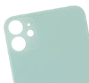 Back Glass Compatible For iPhone 11 (No Logo / Large Camera Hole) (Green)