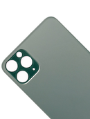 Back Glass Compatible For iPhone 11 Pro Max (No Logo / Large Camera Hole) (Midnight Green)