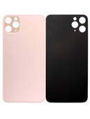 Back Glass Compatible For iPhone 11 Pro Max (No Logo / Large Camera Hole) (Gold)
