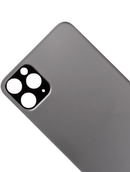 Back Glass Compatible For iPhone 11 Pro Max (No Logo / Large Camera Hole) (Space Gray )