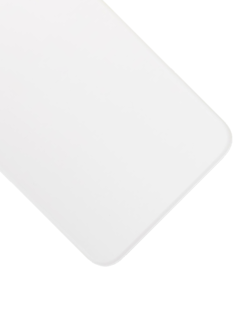 Back Glass Compatible For iPhone 11 Pro Max (No Logo / Large Camera Hole) (Silver)