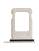 Single Sim Card Tray Compatible For iPhone 12 (White)