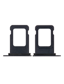 Single Sim Card Tray Compatible For iPhone 12 (Black)