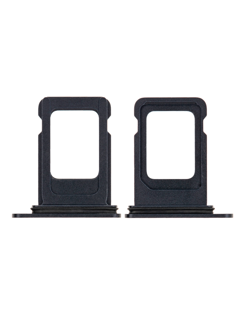 Single Sim Card Tray Compatible For iPhone 12 (Black)