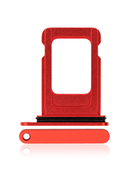 Single Sim Card Tray Compatible For iPhone 12 (Red)