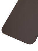 BLACK Back Glass Compatible For iPhone 12 (No Logo / Large Camera Hole) (Black)