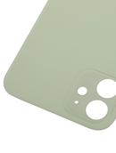 BLACK Back Glass Compatible For iPhone 12 (No Logo / Large Camera Hole) (Green)