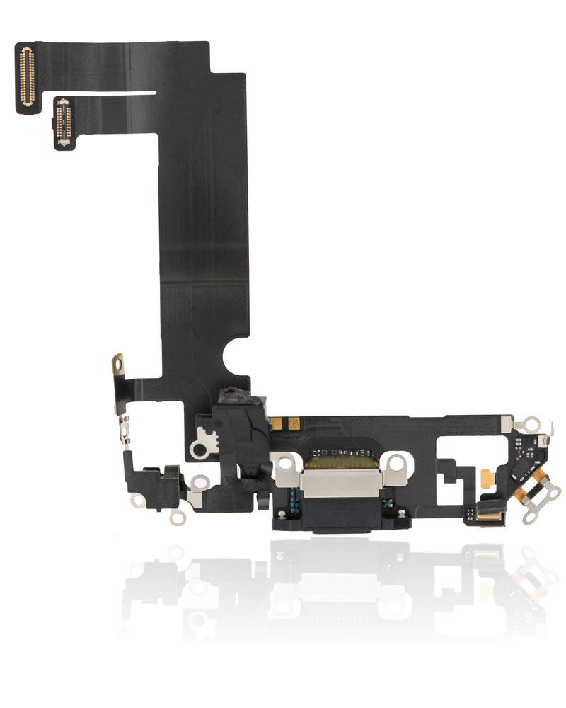 Charging Port Flex Cable Compatible For iPhone 12 Mini (Black)
