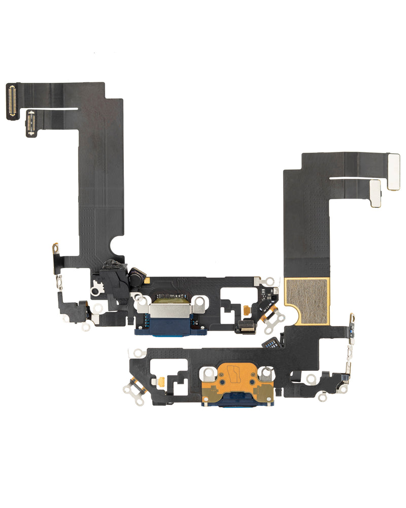 Charging Port Flex Cable Compatible For iPhone 12 Mini (Blue)