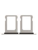 Single Sim Card Tray Compatible For iPhone 12 Mini (White)