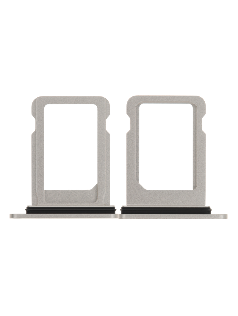 Single Sim Card Tray Compatible For iPhone 12 Mini (White)