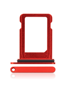 Single Sim Card Tray Compatible For iPhone 12 Mini (Red)