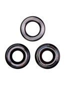 Back Camera Lens With Bracket Compatible For iPhone 12 Pro (Graphite) (Real Sapphire / Premium)