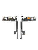 Charging Port Flex Cable Compatible For iPhone 12 Pro Max (Silver) (Premium)