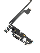 Charging Port Flex Cable Compatible For iPhone 12 Pro Max (Graphite) (Premium)