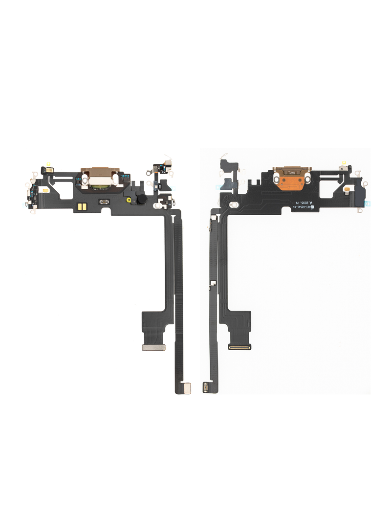 Charging Port Flex Cable Compatible For iPhone 12 Pro Max (Gold) (Premium)