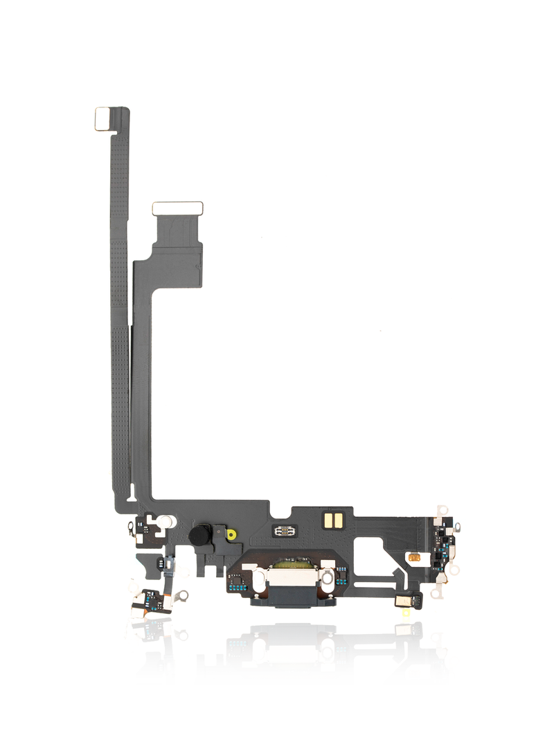 Charging Port Flex Cable Compatible For iPhone 12 Pro Max (Pacific Blue) (Premium)