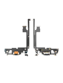 Charging Port Flex Cable Compatible For iPhone 12 Pro Max (Pacific Blue) (Premium)