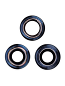 Back Camera Lens With Bracket Compatible For iPhone 12 Pro (Pacific Blue) (Real Sapphire / Premium)