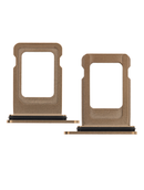 Sim Card Tray Compatible For iPhone 12 Pro / iPhone 12 Pro Max (Gold)