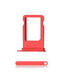 Sim Tray Compatible For iPhone 7 (Red)